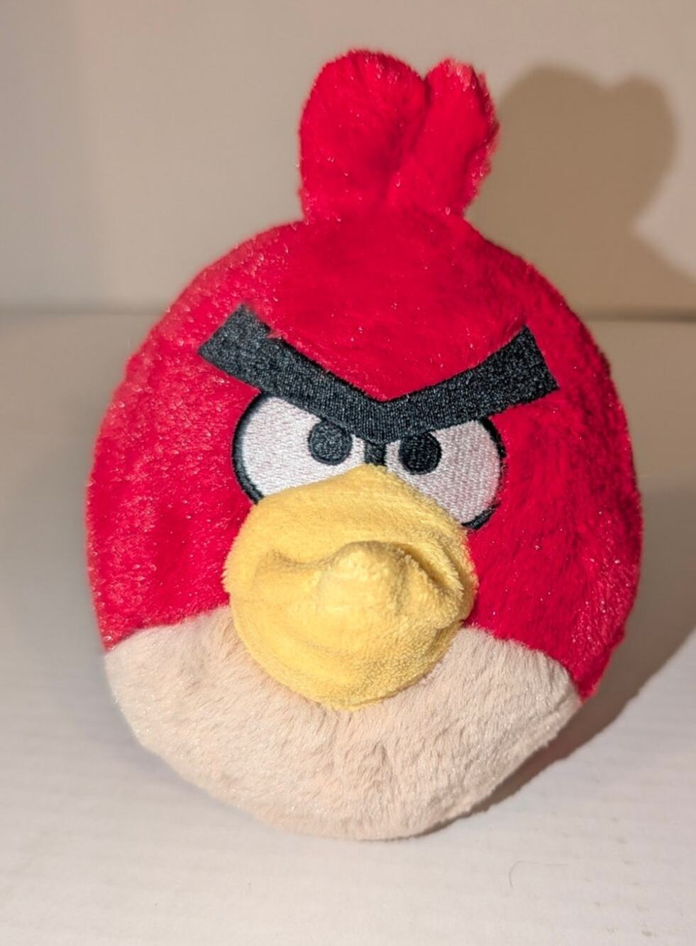2011 5" Angry Birds Red Bird Plush Commonwealth